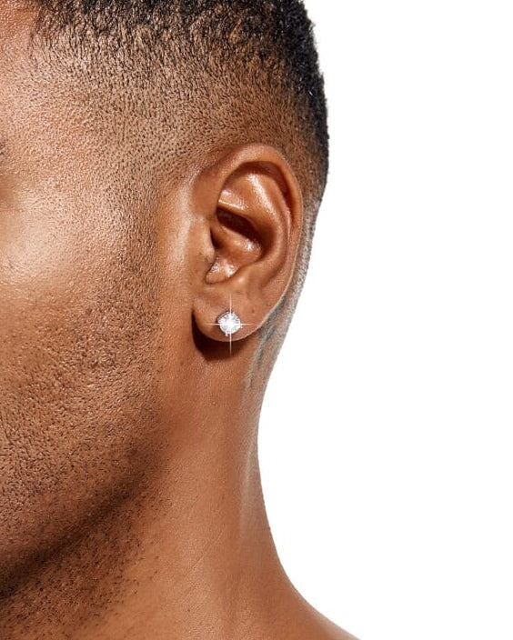 S925 Moissanite Diamond Studs Earrings - 2.0 Carat Earrings