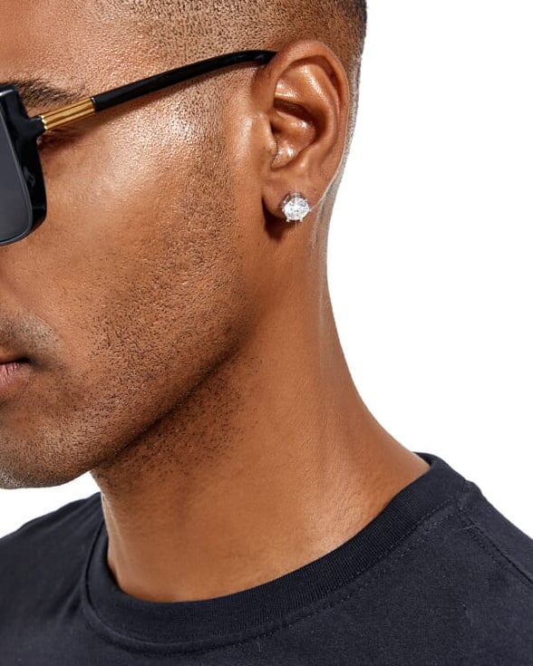 S925 Moissanite Diamond Studs Earrings - 6.0 Carat Earrings