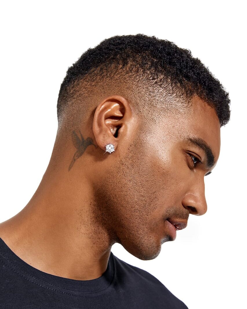 S925 Moissanite Diamond Studs Earrings - 6.0 Carat Earrings