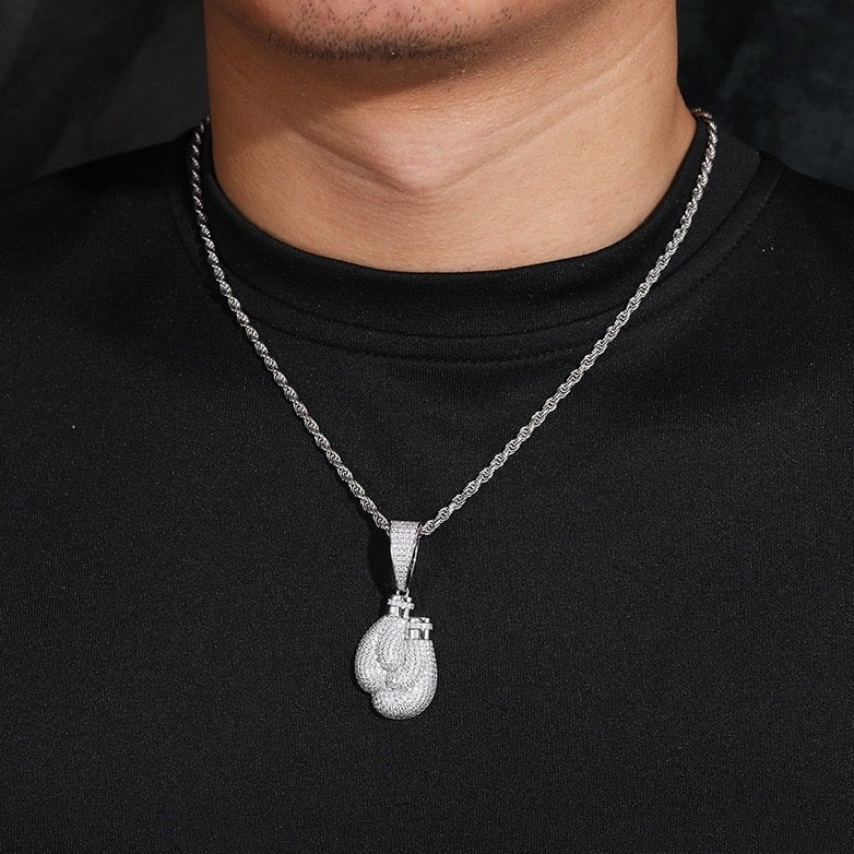 YOUNG. WILD. FREE. - Boxing Gloves Pendant - 1.5inch Charms & Pendants