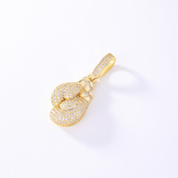 YOUNG. WILD. FREE. - Boxing Gloves Pendant - 1.5inch Charms & Pendants