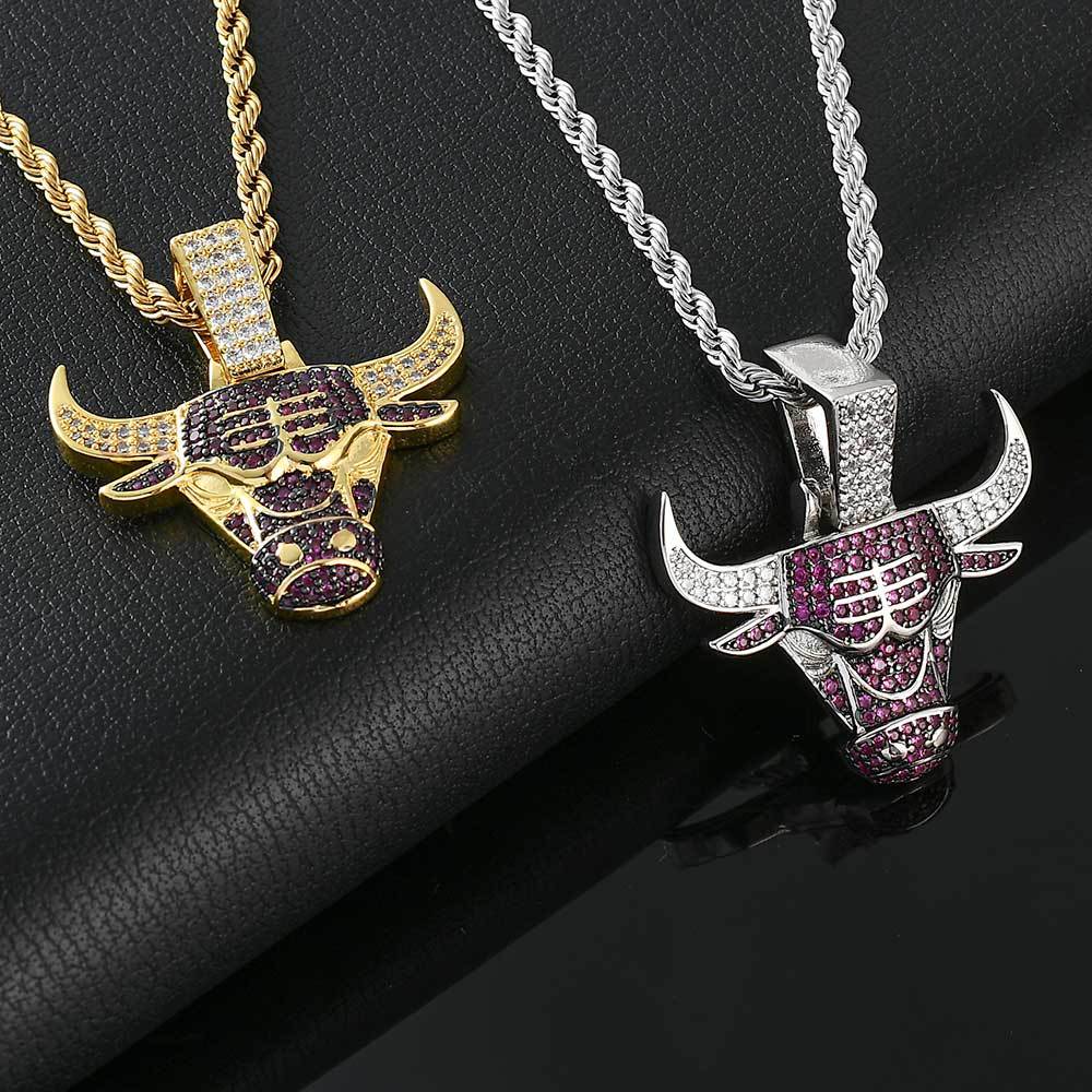 Bling Proud X NBA Chicago Bulls Pendant Charms & Pendants
