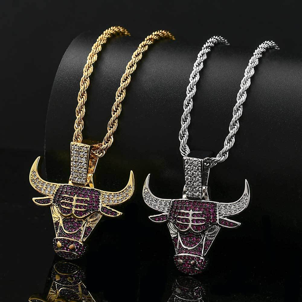 Bling Proud X NBA Chicago Bulls Pendant Charms & Pendants