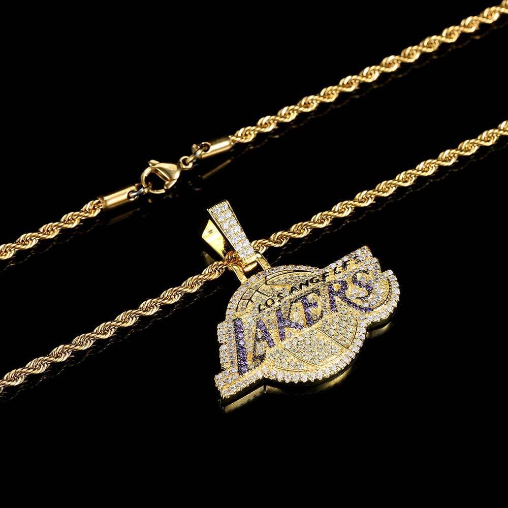 Bling Proud X NBA Los Angeles Lakers Pendant Charms & Pendants