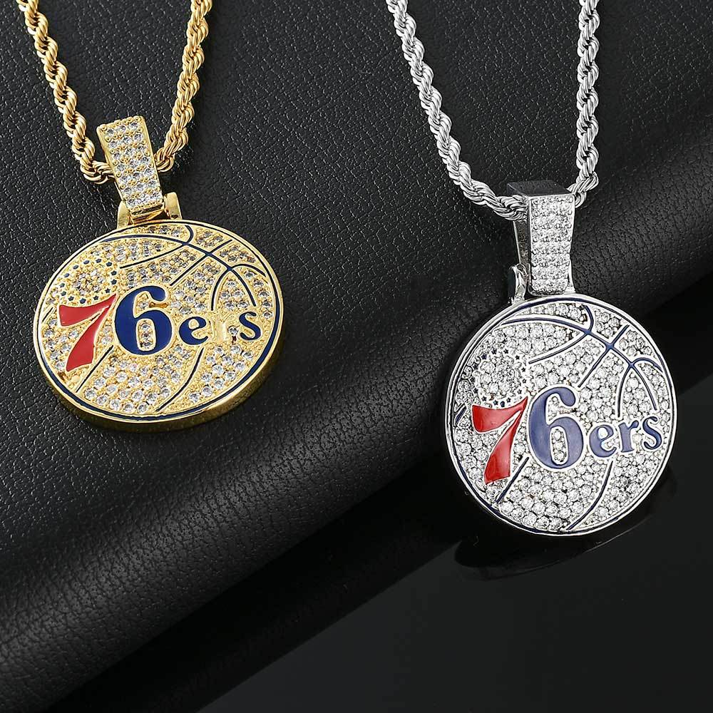 Bling Proud X NBA Philadelphia 76ers Pendant Charms & Pendants