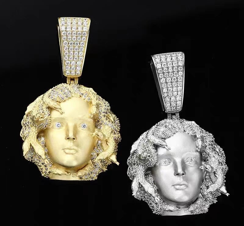 The Exorcism® - Diamond Medusa Head Pendant