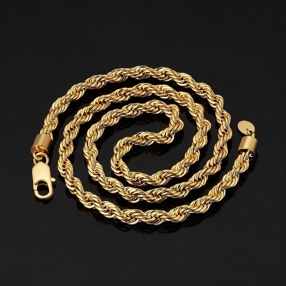 The Golden Age® - 6mm Hip Hop Rope Chain
