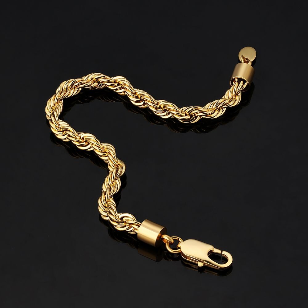 The Golden Age® - 6mm Rope Bracelet for Men