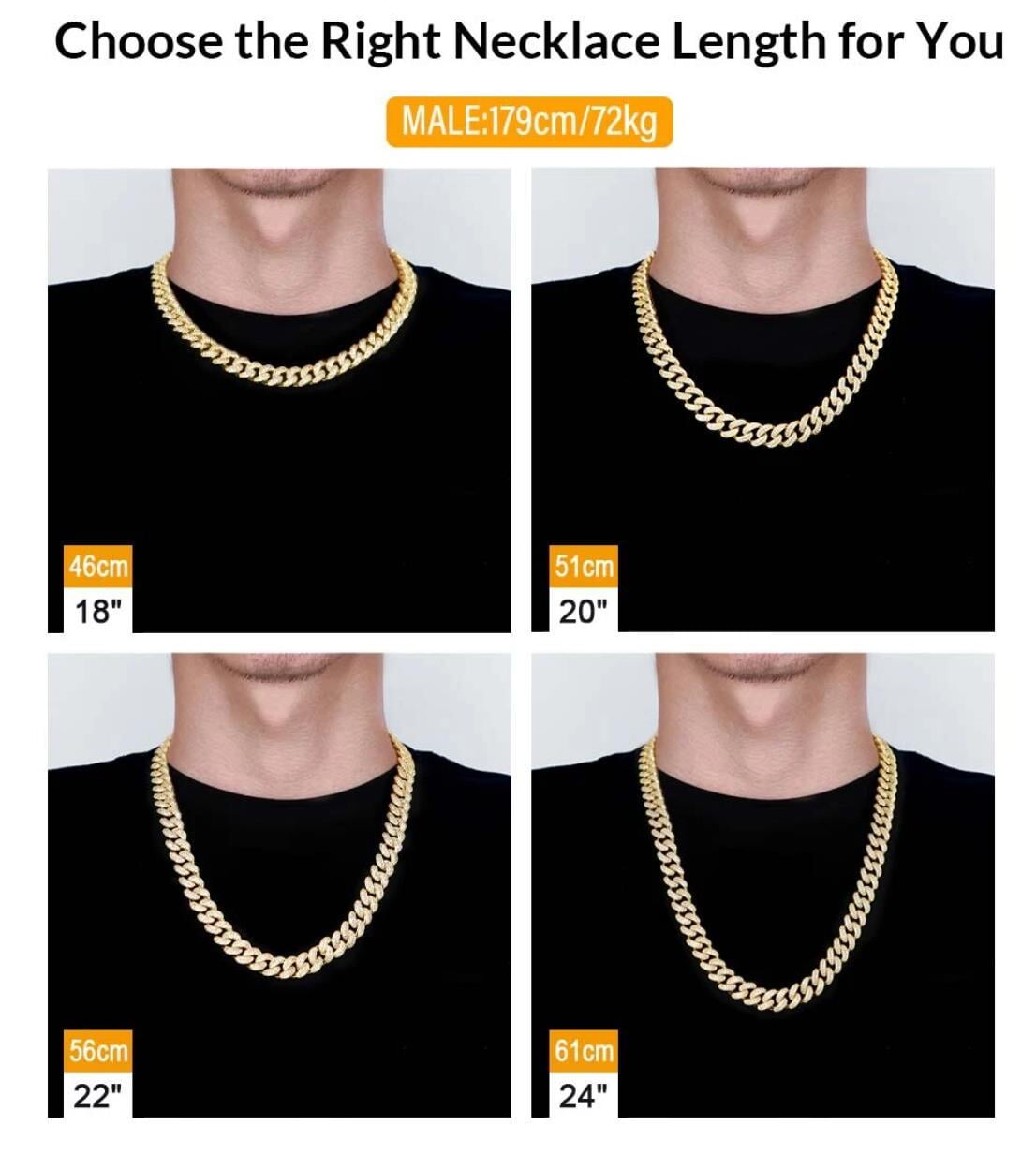 The Lion Heart® - 12mm 2 Rows Iced Out Diamond Cuban Link Chain in 14K Gold