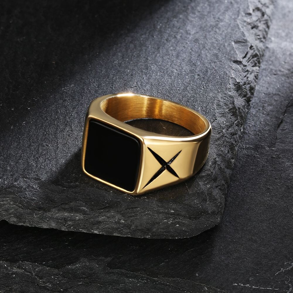 The Power® - Black Onyx Mens Ring