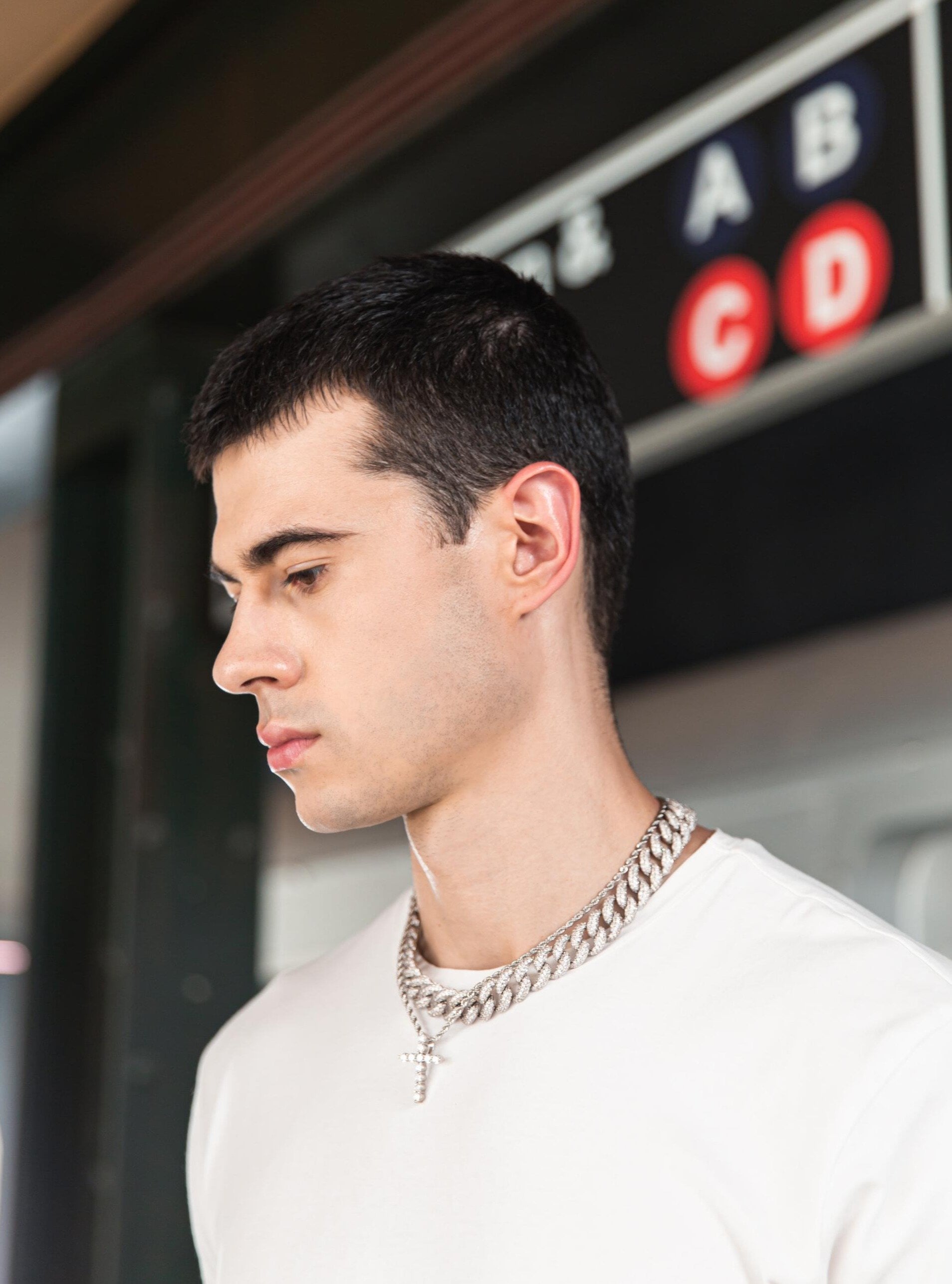 The Rising Bubble® - Iced Diamond 15mm Cuban Link Choker