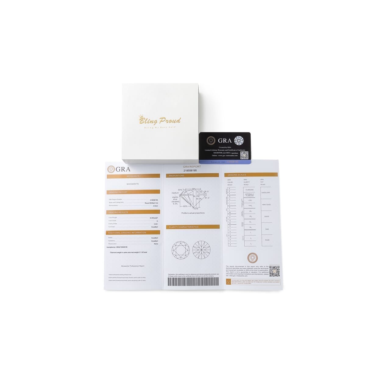 BLACK & PROUD™ - S925 Black Moissanite Earring Studs in White Gold - 2.0 Carat Earrings 