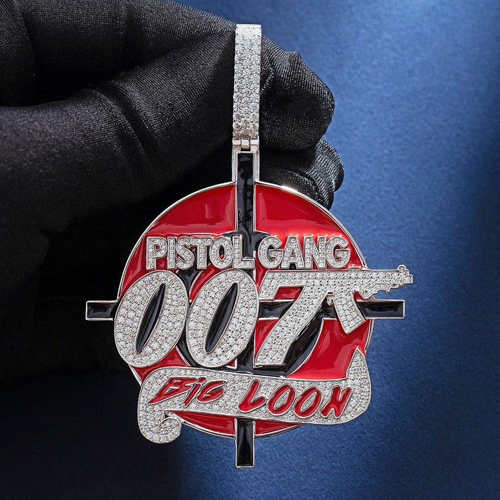Custom Pendant Style - 007 Gang Charms & Pendants 