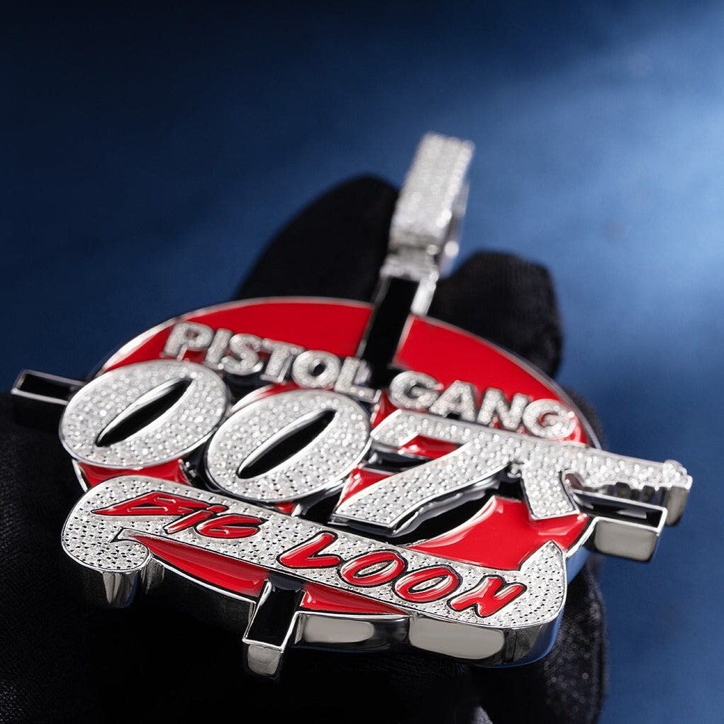 Custom Pendant Style - 007 Gang Charms & Pendants 