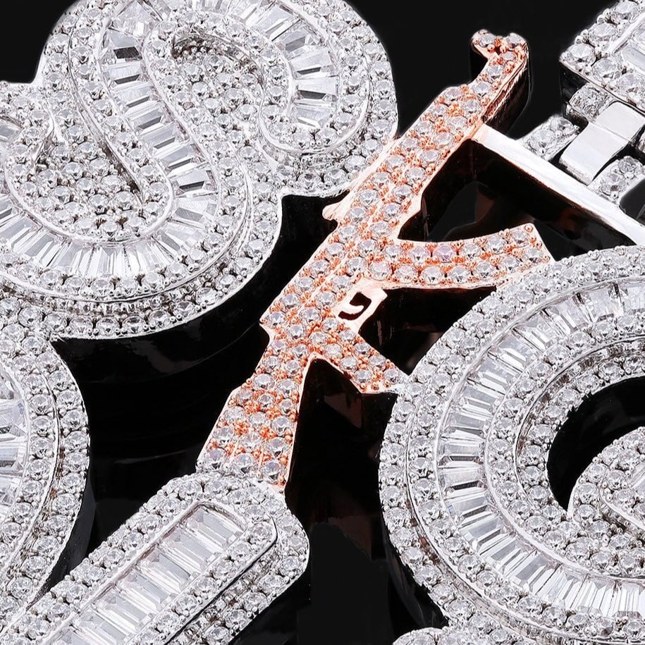 Custom Pendant Style - Letter Font 2 Charms & Pendants 