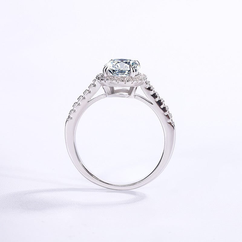 Oval Cut Moissanite Diamond Ring for Women Rings 