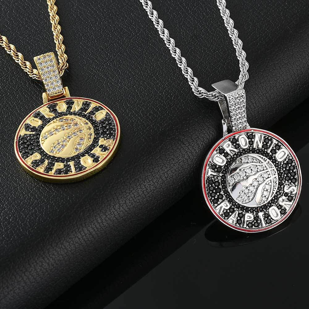 Bling Proud X NBA Toronto Raptors Pendant Charms & Pendants 