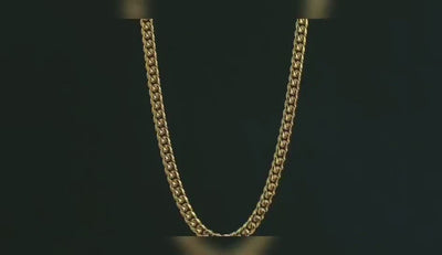 The Golden Age® - 8mm Miami Cuban Link Chain 18K Gold Plated