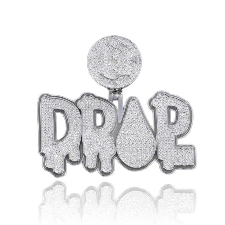 Custom Moissanite Diamond Letters Glow In The Dark Pendant Deposit (Non-refundable) 