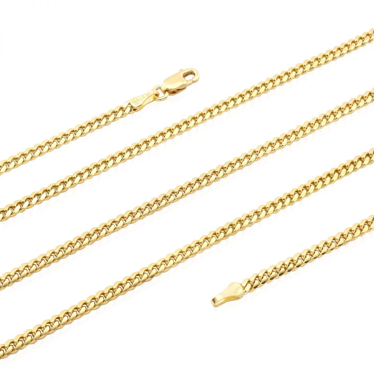 Solid 14K Gold Cuban Link Chain - 6MM 
