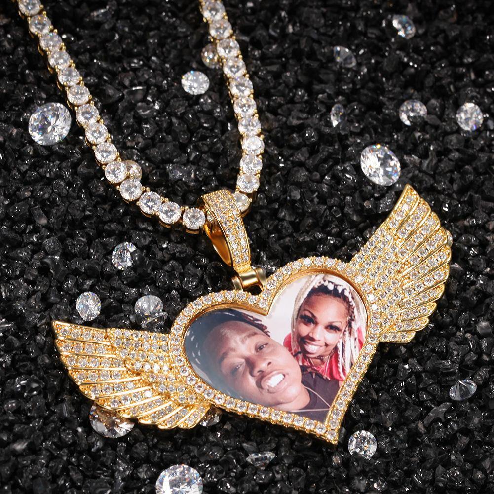 THE CUPID® - Custom Iced Photo Pendant CUSTOM 