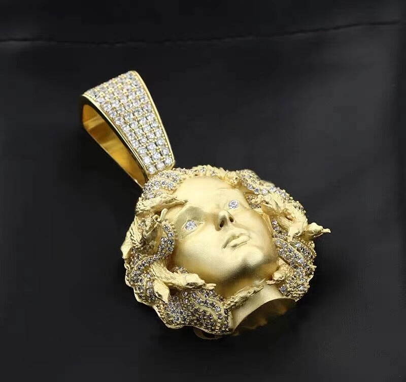 The Exorcism® - Diamond Medusa Head Pendant 