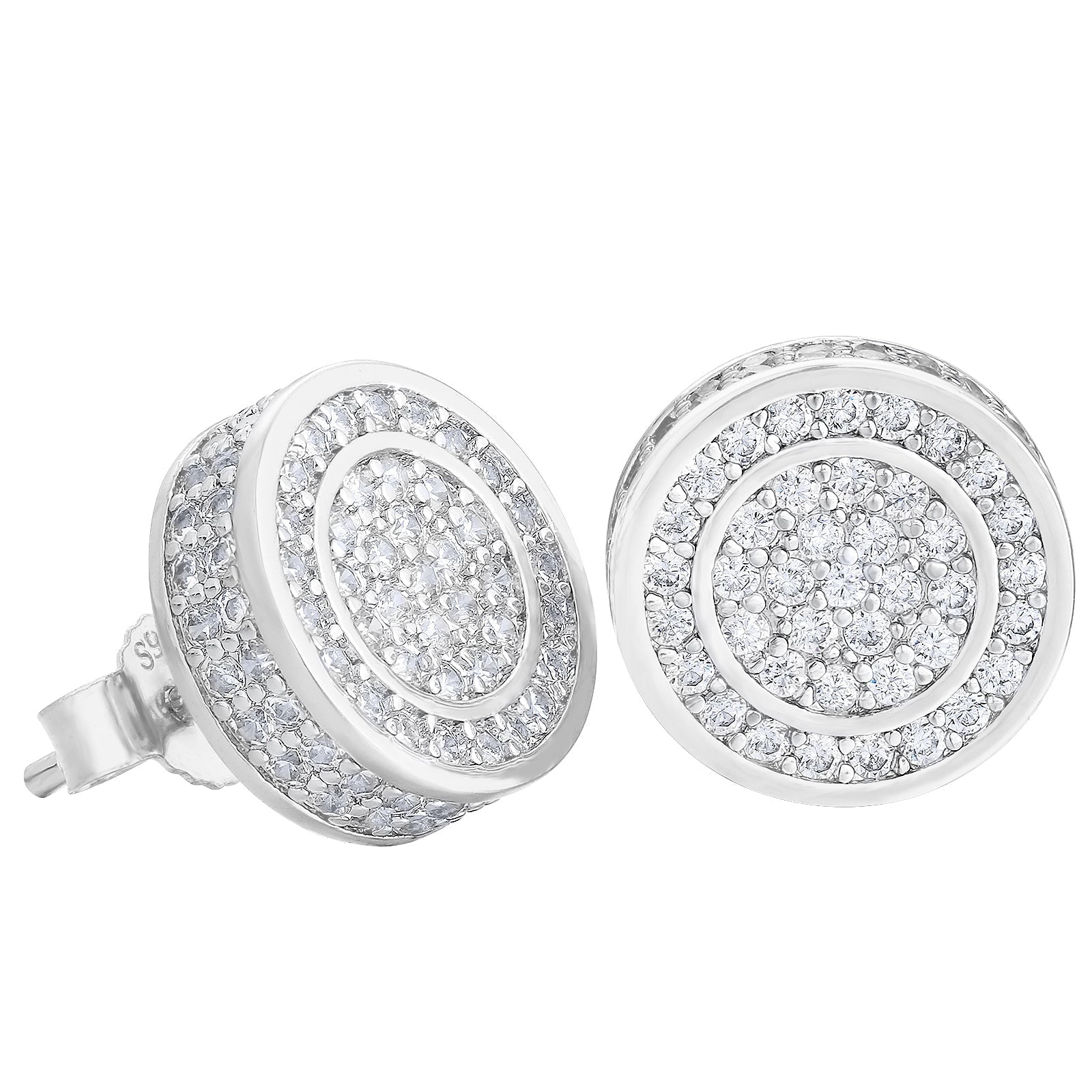 Mens Earrings Stud Men Diamond Earrings Fake Diamond Earrings Sterling  Silver Diamond Stud Earrings for Women CZ Diamond Earrings for Men Cubic  Zirconia Stud Earrings CZ Stud Earrings for Men 3MM :