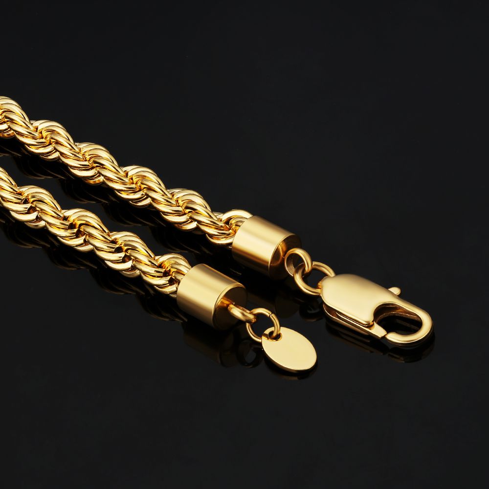 The Golden Age® - 6mm Hip Hop Rope Chain 