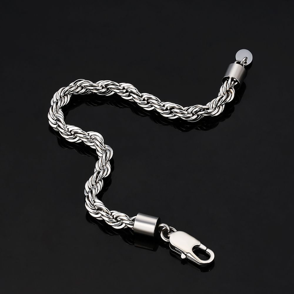 The Golden Age® - 6mm Rope Bracelet for Men 