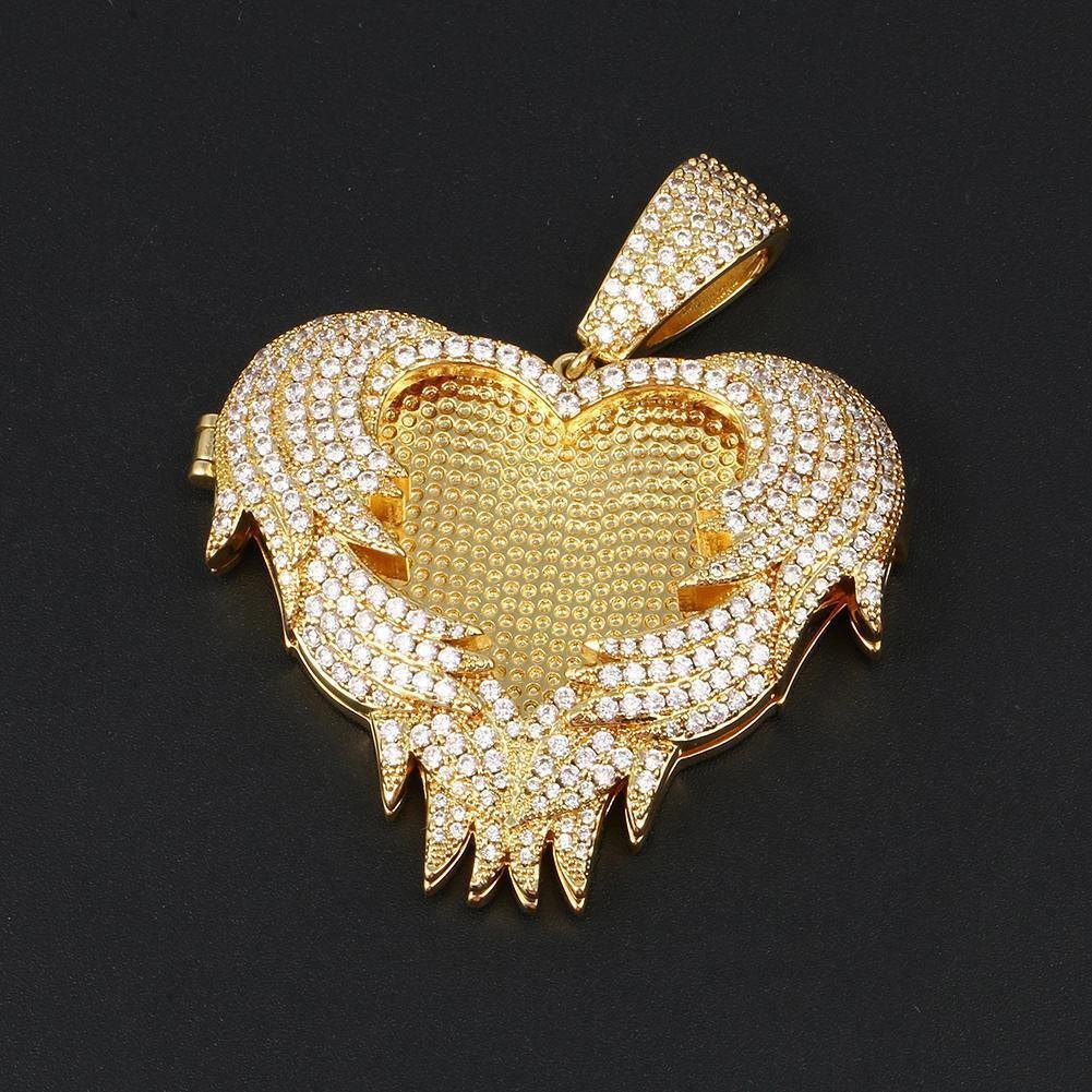 THE PROTECTIVE ANGEL® - Custom Openable Photo Pendant 